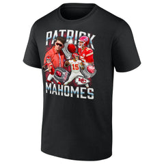Patrick Mahomes Kansas City Chiefs Notorious Player Graphic T-Shirt Black