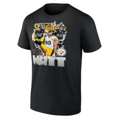 T.J. Watt Pittsburgh Steelers Notorious Player Graphic T-Shirt Black