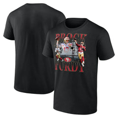 Brock Purdy San Francisco 49ers Notorious Player Graphic T-Shirt Black