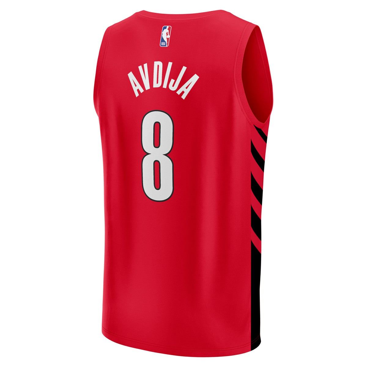 Deni Avdija Portland Trail Blazers Fast Break Player Jersey Statement Edition Red