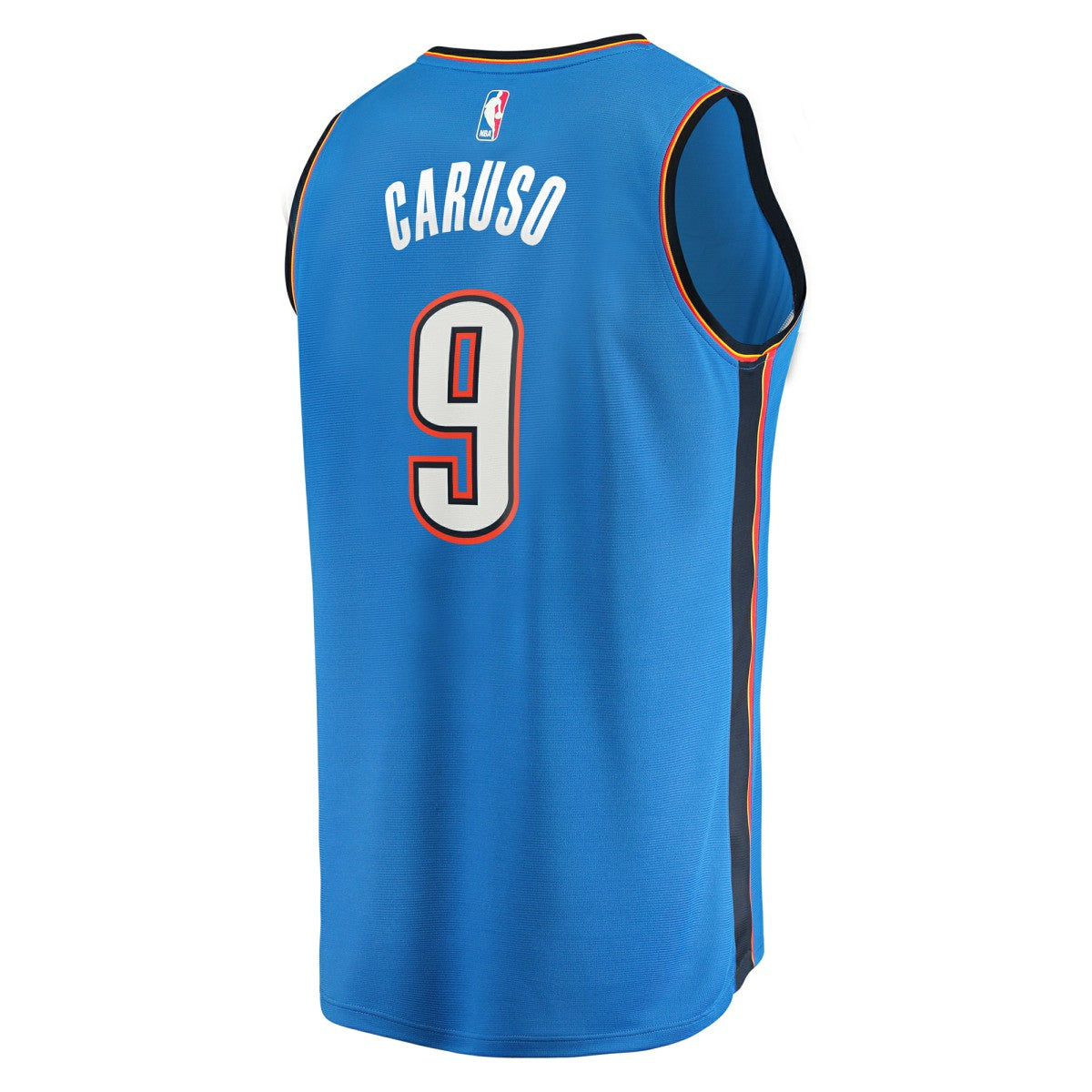 Alex Caruso Oklahoma City Thunder Fast Break Replica Player Jersey Icon Edition Blue