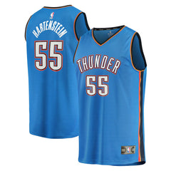 Isaiah Hartenstein Oklahoma City Thunder Fast Break Replica Player Jersey Icon Edition Blue