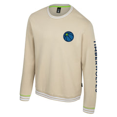 Minnesota Timberwolves Stadium Essentials Unisex Halftime Pullover Sweatshirt Natural
