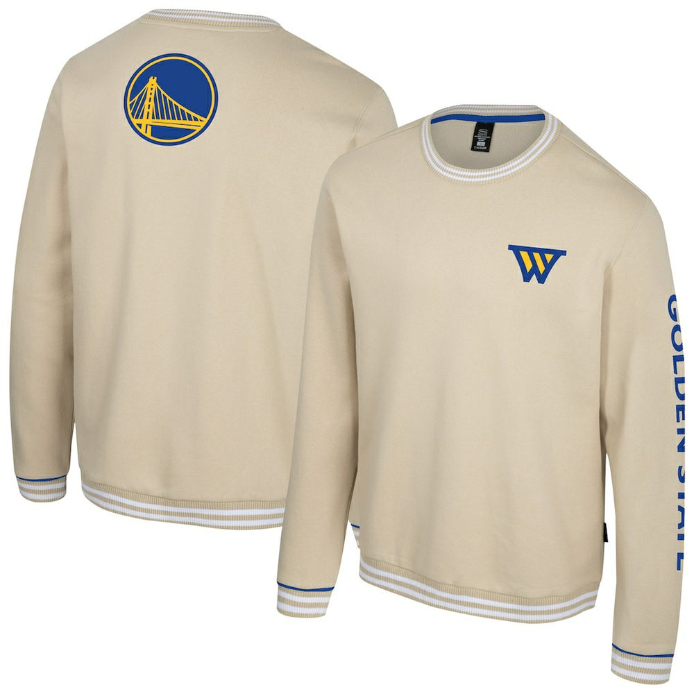 Golden State Warriors Stadium Essentials Unisex Halftime Pullover Sweatshirt Natural