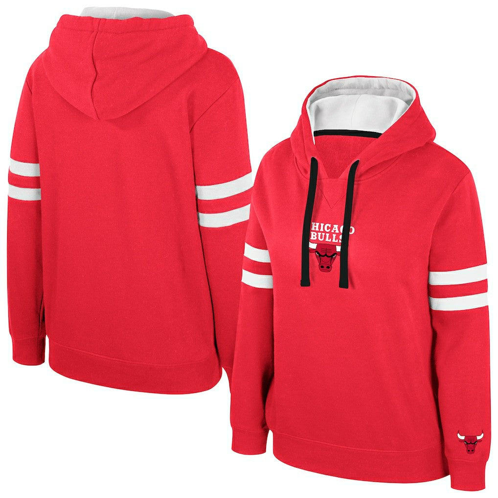 Chicago Bulls Stadium Essentials Women's Road Game Pullover Hoodie Red