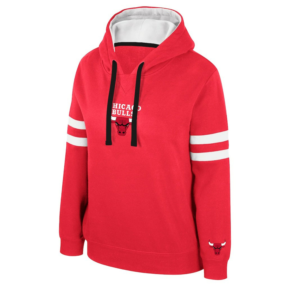 Chicago Bulls Stadium Essentials Women's Road Game Pullover Hoodie Red
