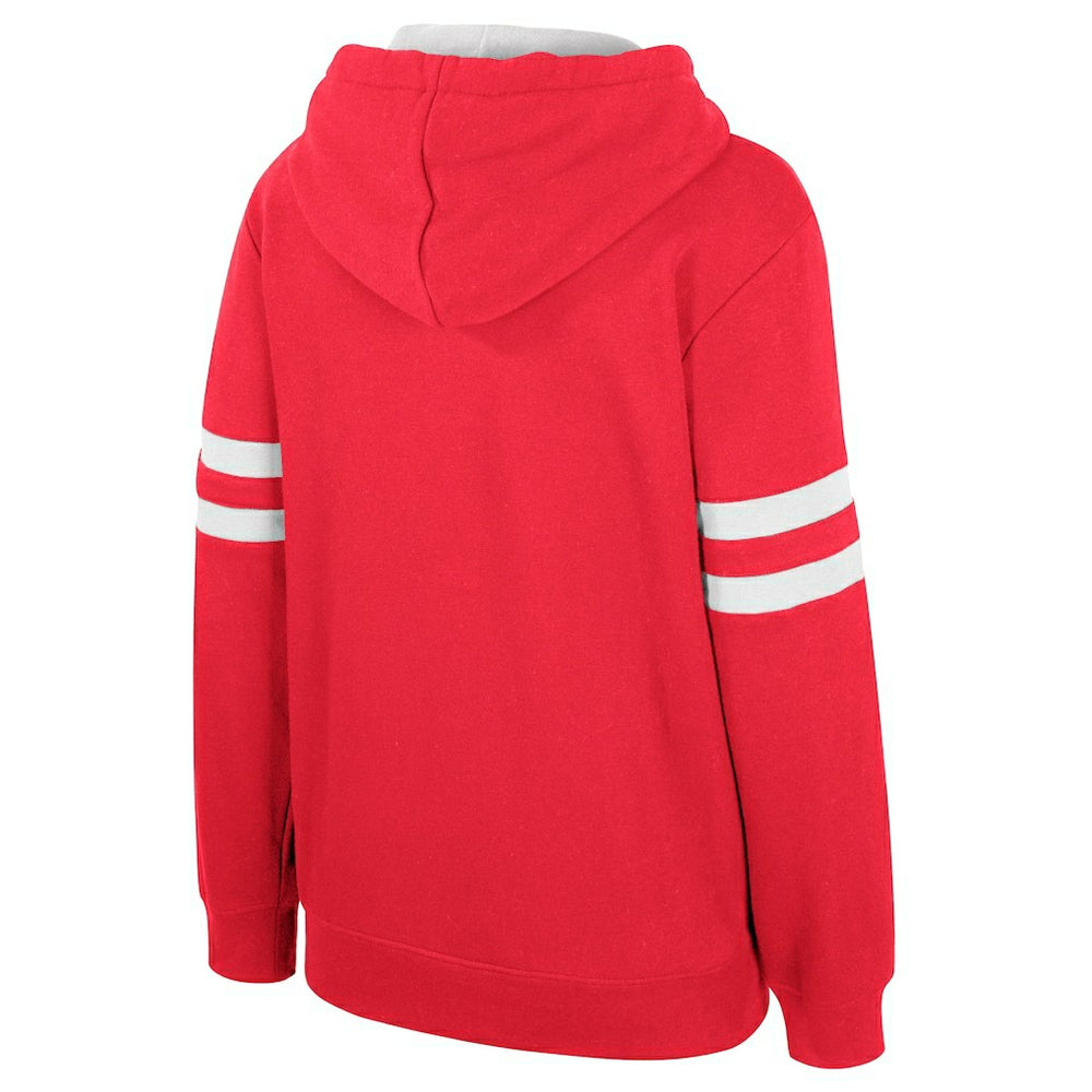 Chicago Bulls Stadium Essentials Women's Road Game Pullover Hoodie Red