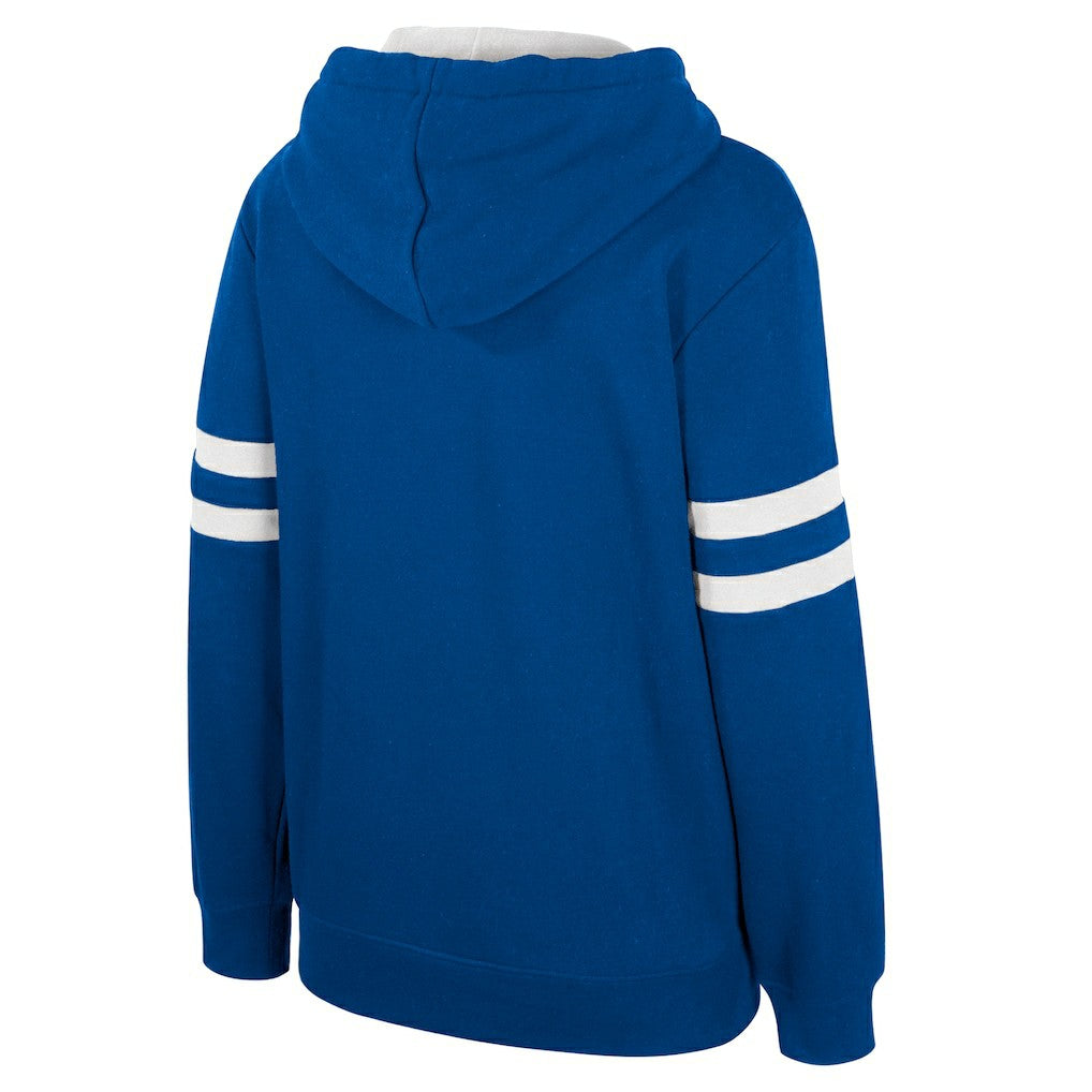 Philadelphia 76ers Stadium Essentials Women's Road Game Pullover Hoodie Royal