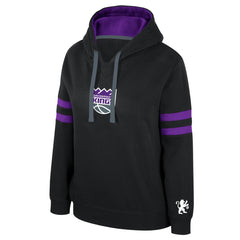 Sacramento Kings Stadium Essentials Women's Road Game Pullover Hoodie Black