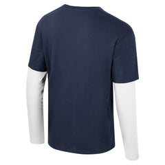 Oklahoma City Thunder Stadium Essentials Unisex Spectator 2fer Long Sleeve T-Shirt Navy