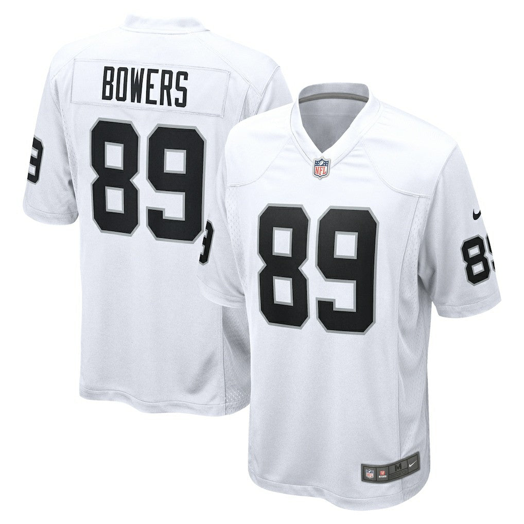 Brock Bowers Las Vegas Raiders Game Jersey White