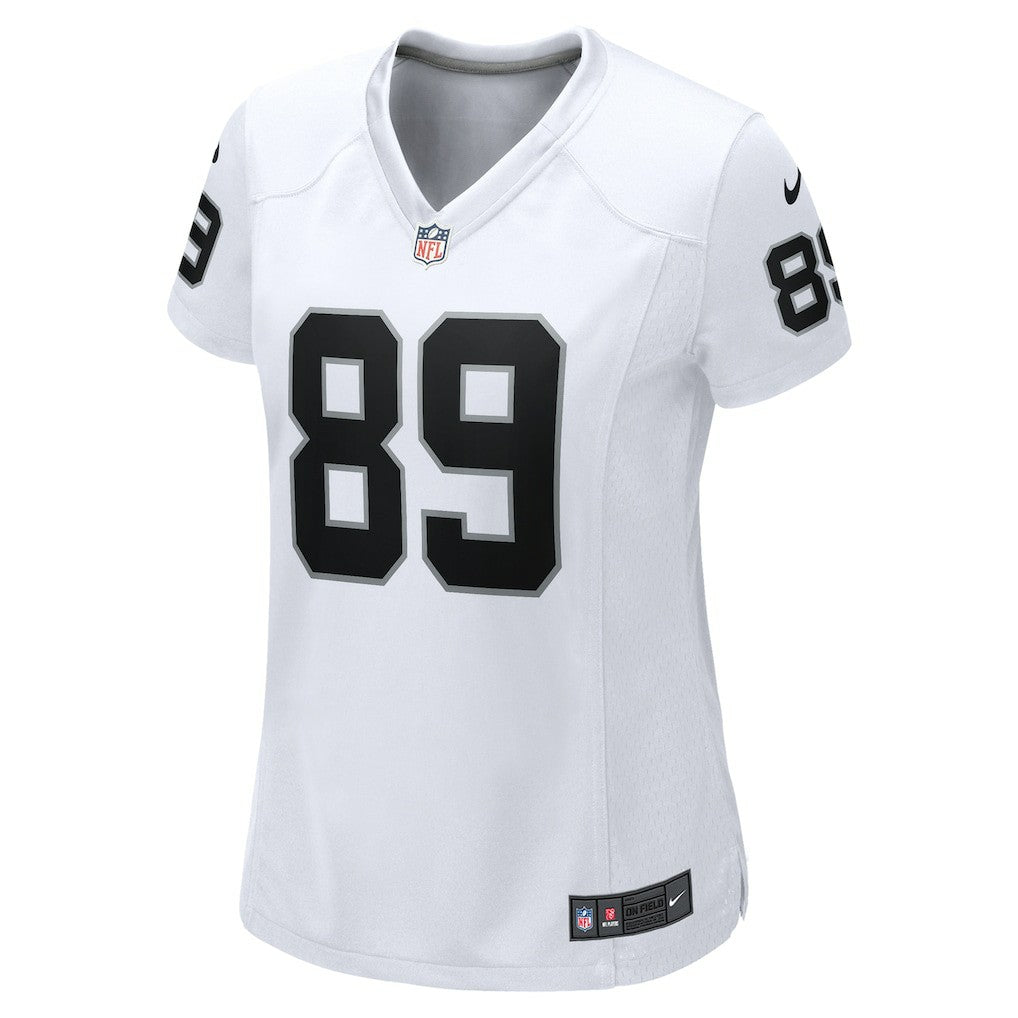 Brock Bowers Las Vegas Raiders Women's Game Jersey White