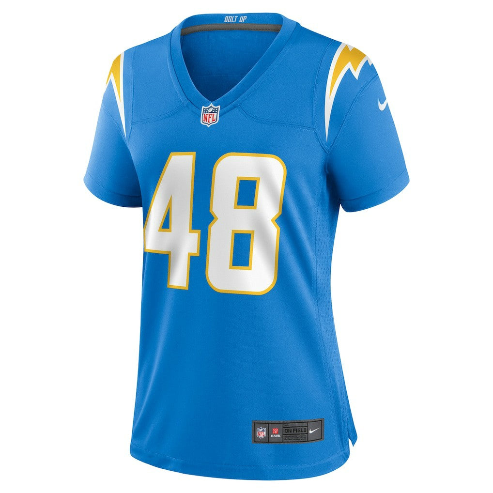 Bud Dupree Los Angeles Chargers Women's Team Game Jersey Powder Blue