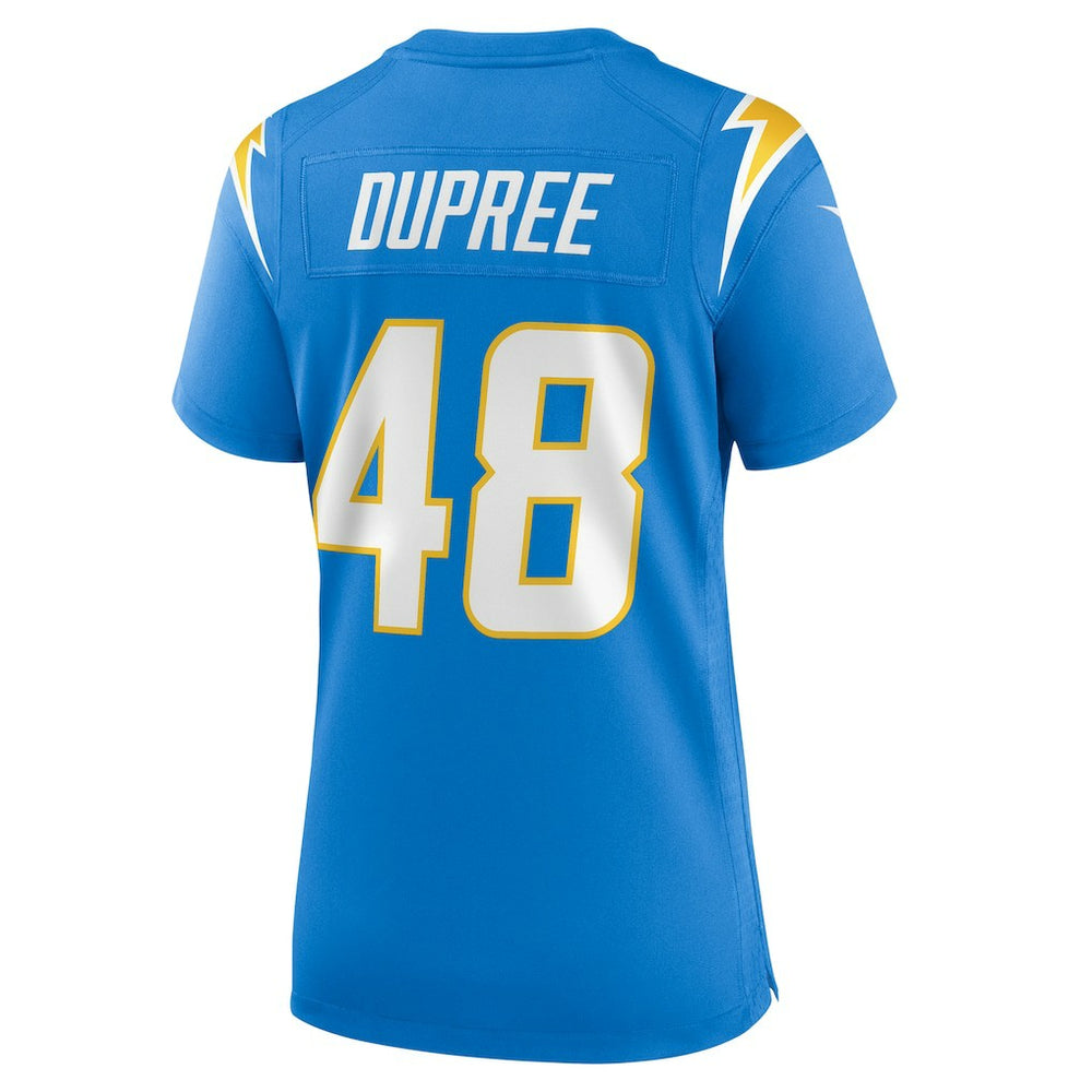 Bud Dupree Los Angeles Chargers Women's Team Game Jersey Powder Blue