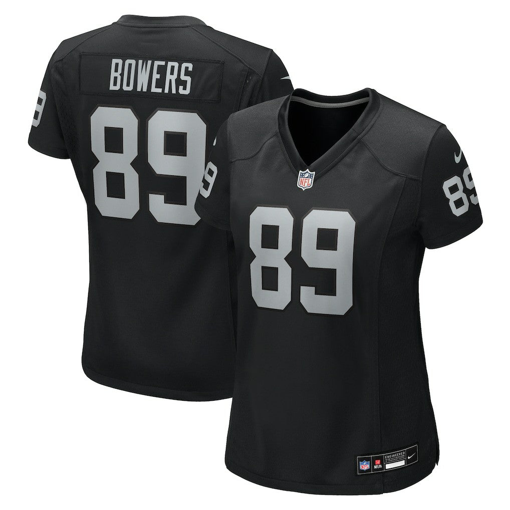 Brock Bowers Las Vegas Raiders Women's Team Game Jersey Black