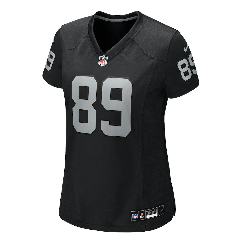 Brock Bowers Las Vegas Raiders Women's Team Game Jersey Black
