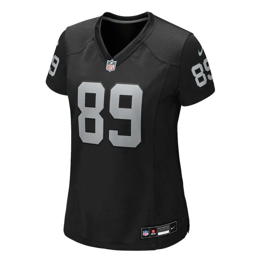 Brock Bowers Las Vegas Raiders Women's Team Game Jersey Black