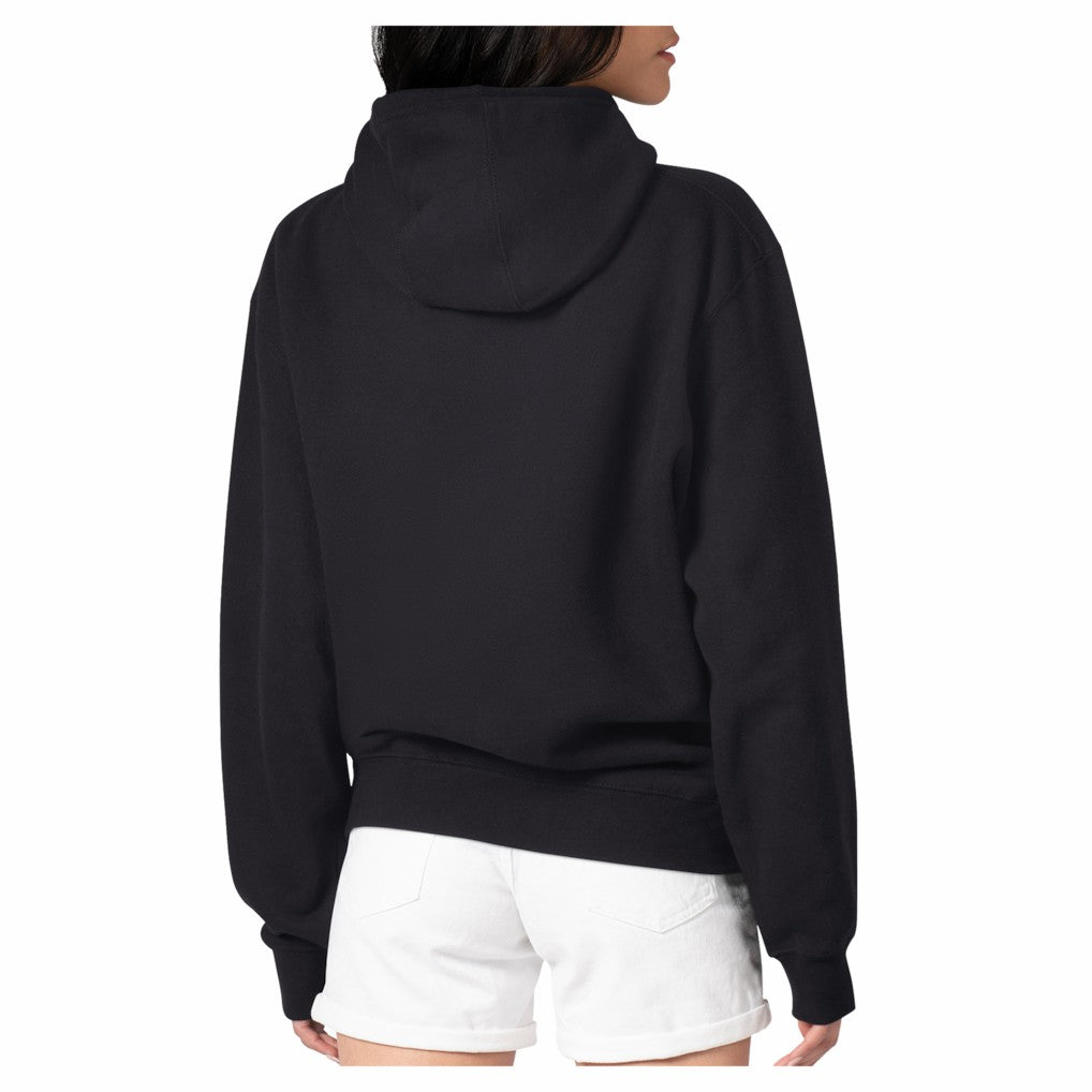Detroit Lions G-III 4Her by Carl Banks Women's Love Team Fleece Tri-Blend Pullover Hoodie Black