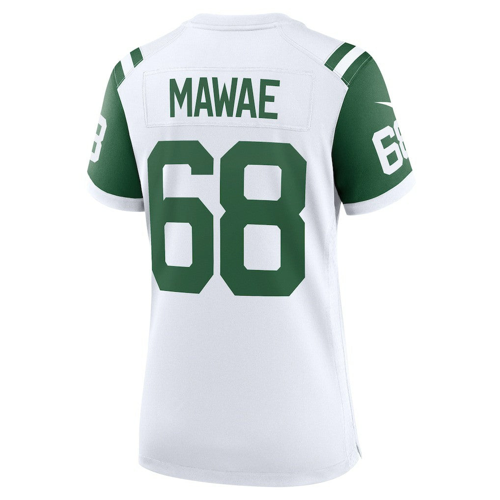 Kevin Mawae New York Jets Women's Classic Alternate Retired Player Game Jersey White