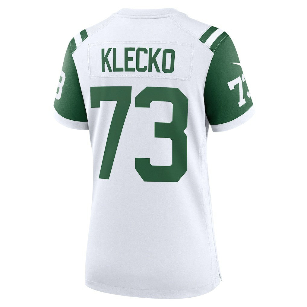 Joe Klecko New York Jets Women's Classic Alternate Retired Player Game Jersey White