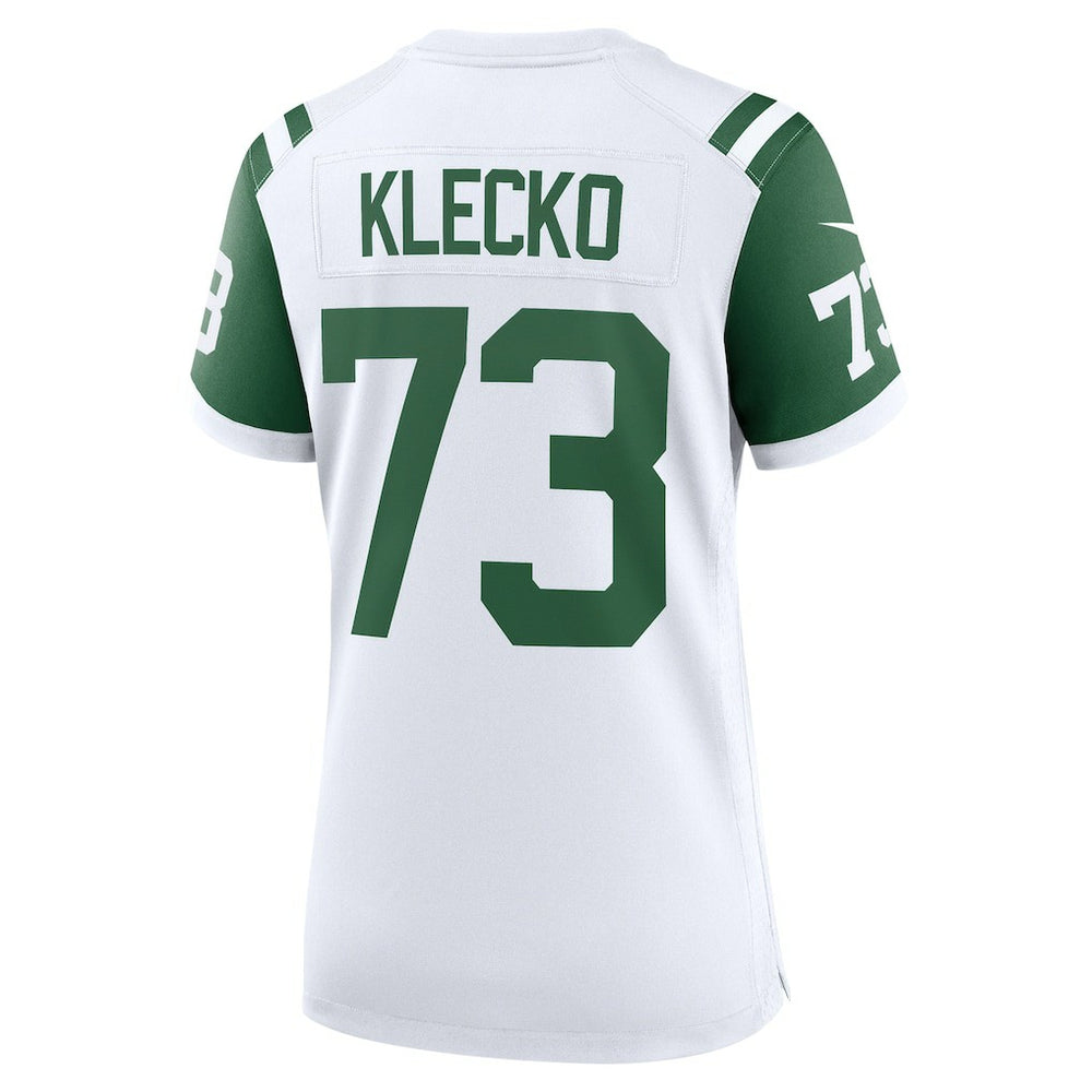 Joe Klecko New York Jets Women's Classic Alternate Retired Player Game Jersey White