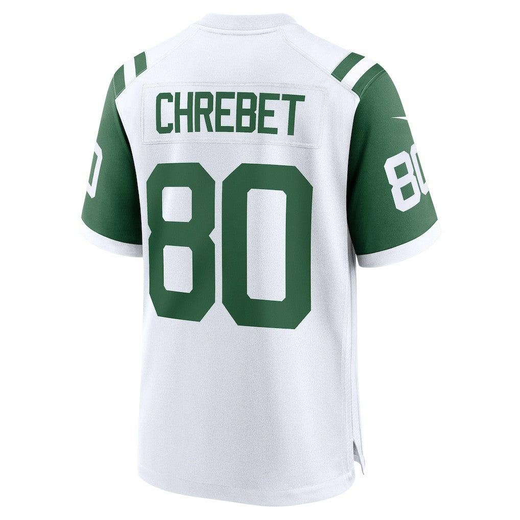 Wayne Chrebet New York Jets Retired Player Alternate Game Jersey White