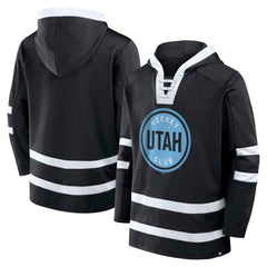 NHL Utah Mammoth Fanatics Inside Line Pullover Hoodie - Black