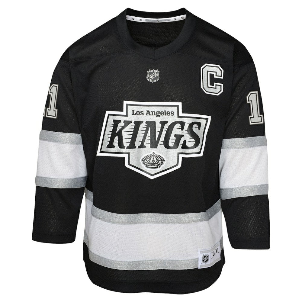 NHL Anze Kopitar Los Angeles Kings Youth Replica Player Jersey - Black