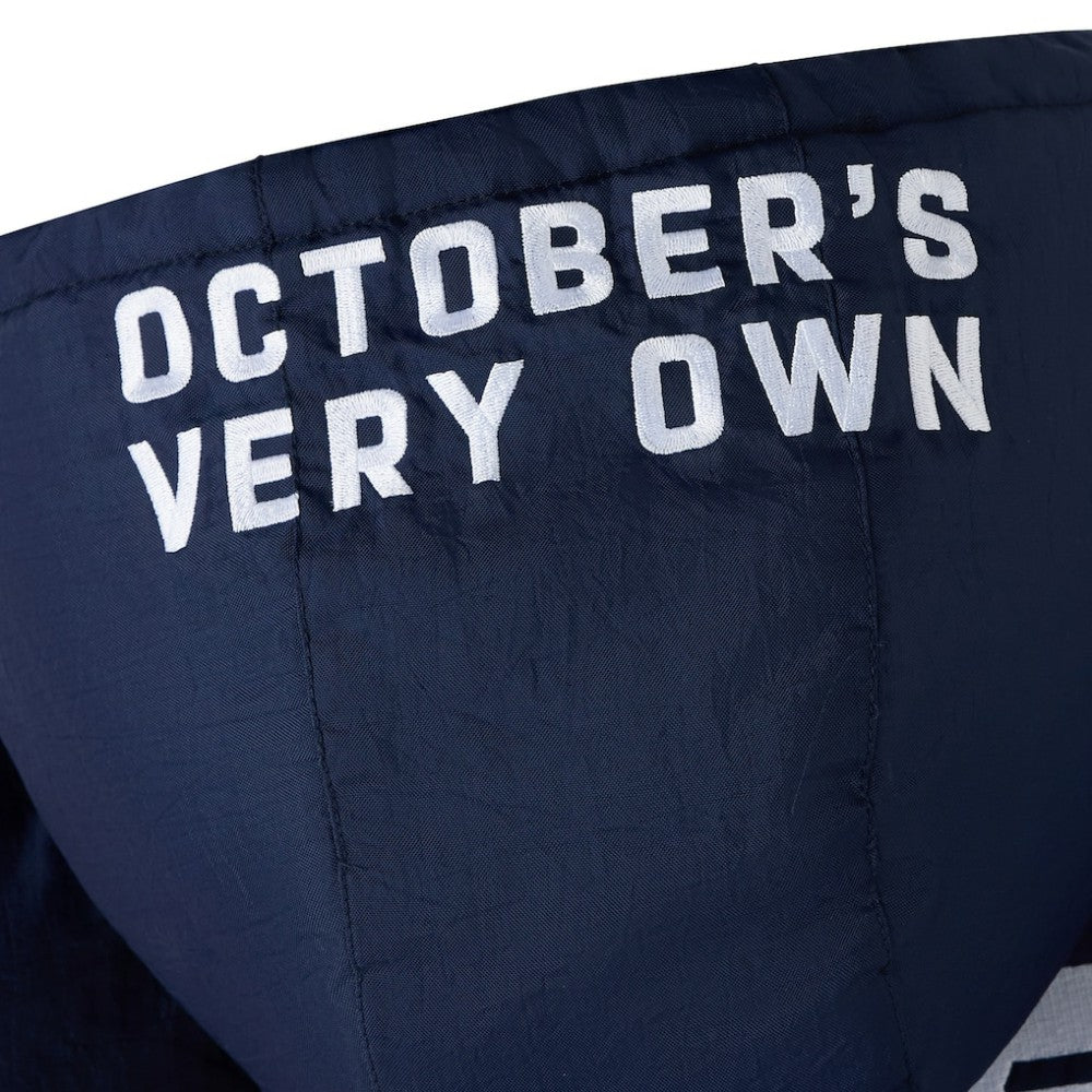 NHL Winnipeg Jets OVO x Starter Half-Zip Hooded Jacket - Navy