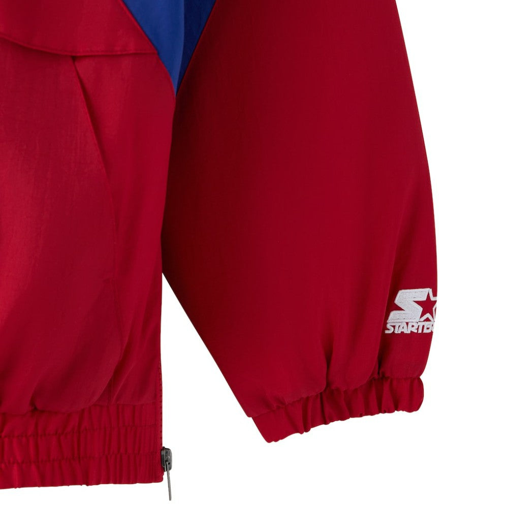 NHL Montreal Canadiens OVO x Starter Half-Zip Hooded Jacket - Red