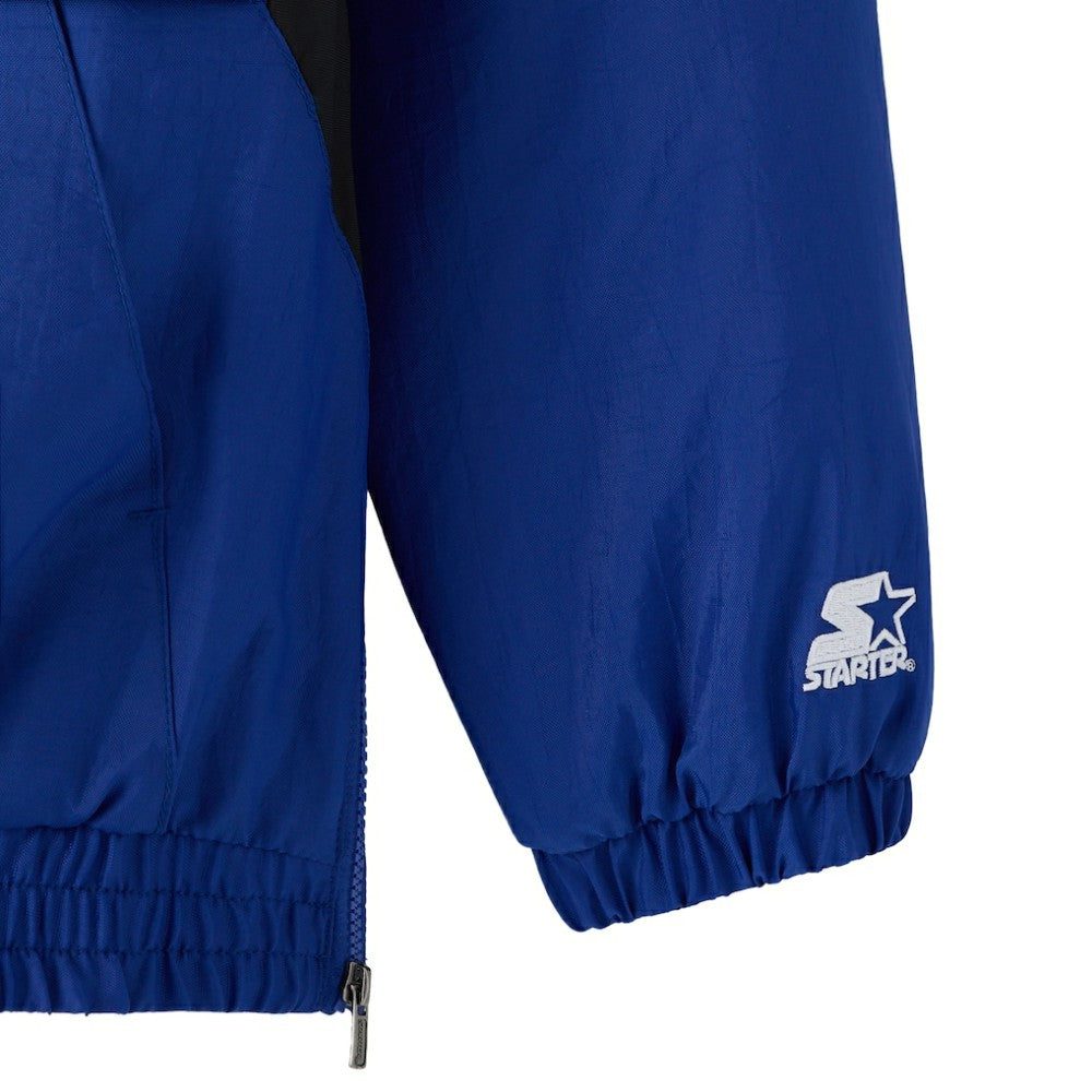 NHL Toronto Maple Leafs OVO x Starter Half-Zip Hooded Jacket - Blue
