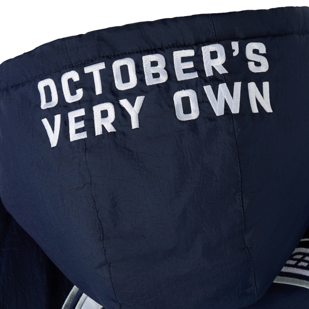NHL Vancouver Canucks OVO x Starter Half-Zip Hooded Jacket - Blue