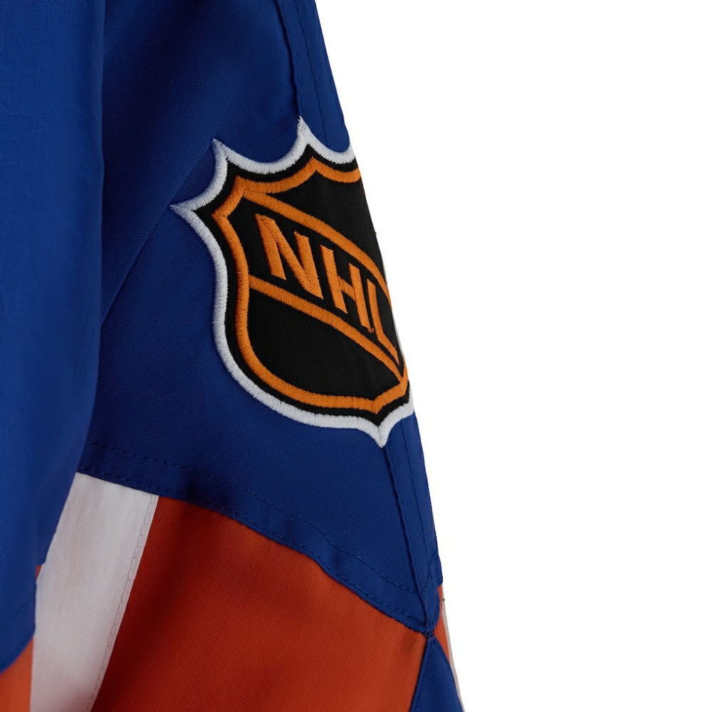NHL Edmonton Oilers OVO x Starter Half-Zip Hooded Jacket - Royal