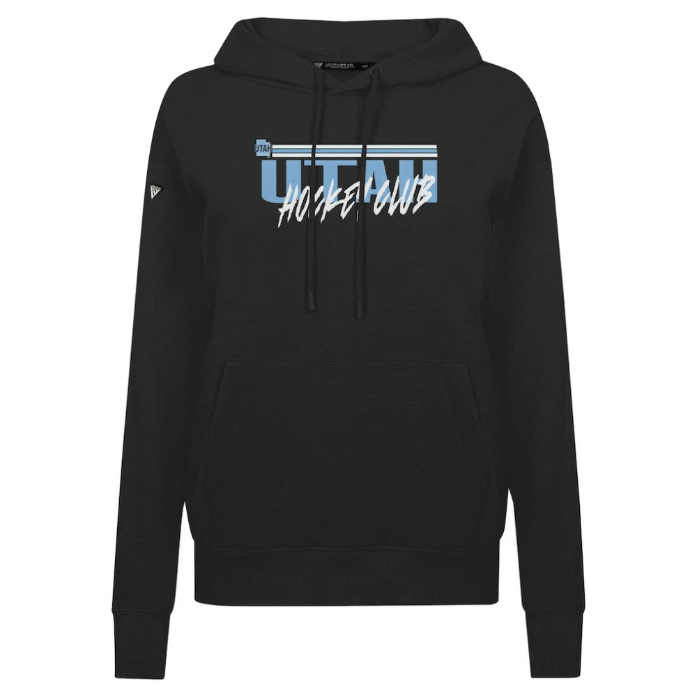 NHL NHL Utah Levelwear Women's Adorn Etched Pullover Hoodie - Black