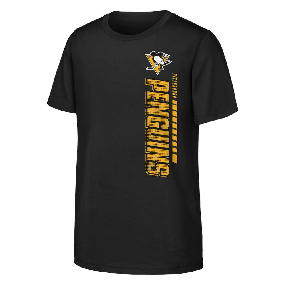 NHL Pittsburgh Penguins Youth Atmosphere T-Shirt - Black