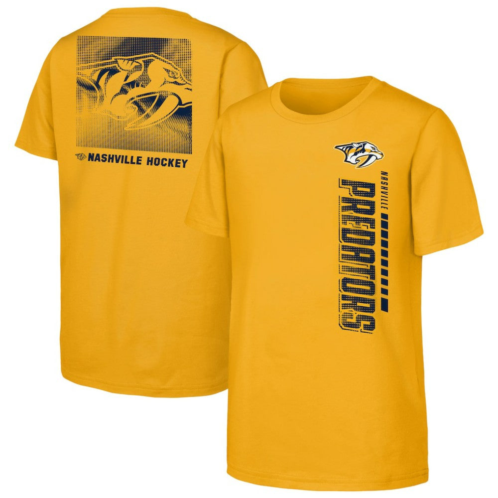 NHL Nashville Predators Youth Atmosphere T-Shirt - Gold
