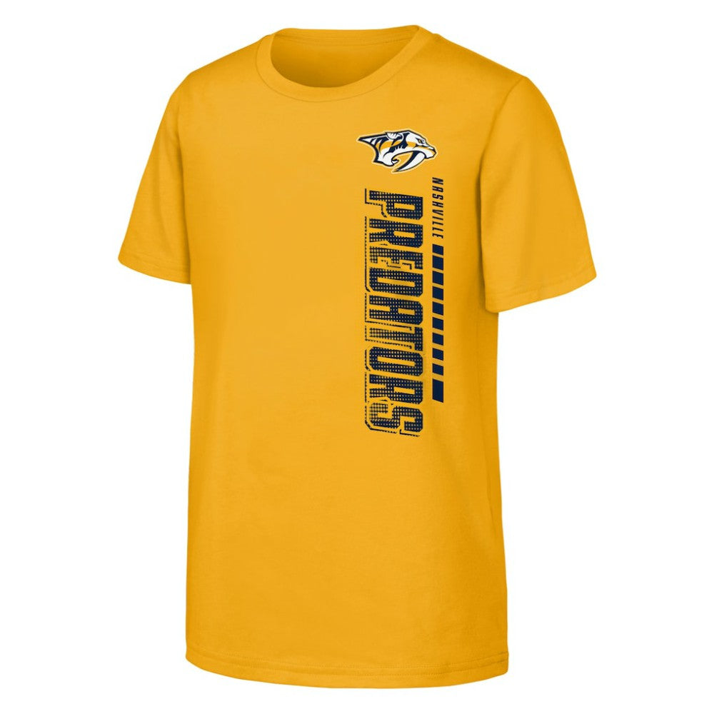 NHL Nashville Predators Youth Atmosphere T-Shirt - Gold