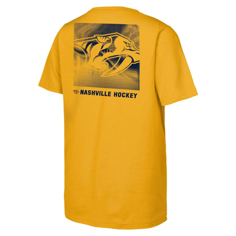 NHL Nashville Predators Youth Atmosphere T-Shirt - Gold