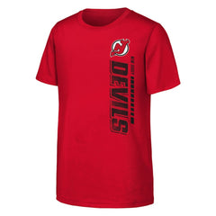 NHL New Jersey Devils Youth Atmosphere T-Shirt - Red