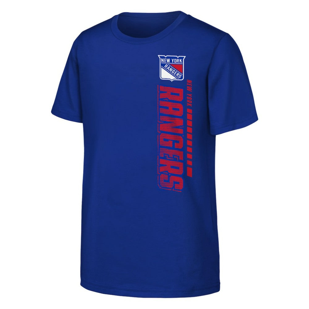 NHL New York Rangers Youth Atmosphere T-Shirt - Blue