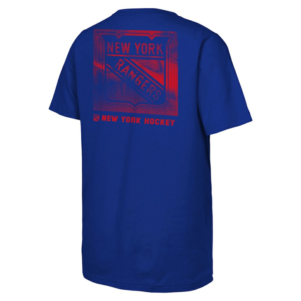 NHL New York Rangers Youth Atmosphere T-Shirt - Blue