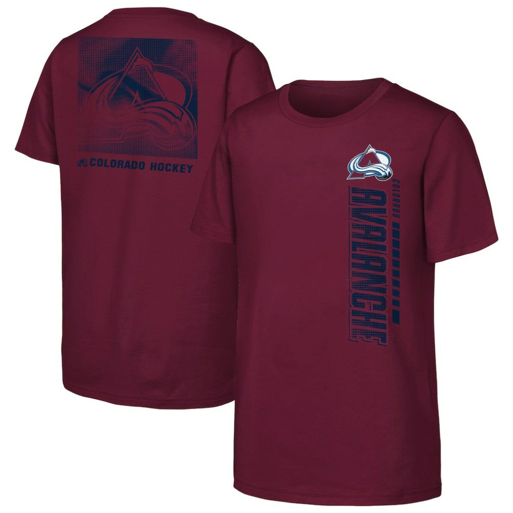 NHL Colorado Avalanche Youth Atmosphere T-Shirt - Burgundy