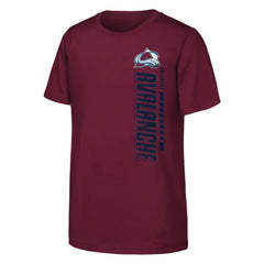 NHL Colorado Avalanche Youth Atmosphere T-Shirt - Burgundy