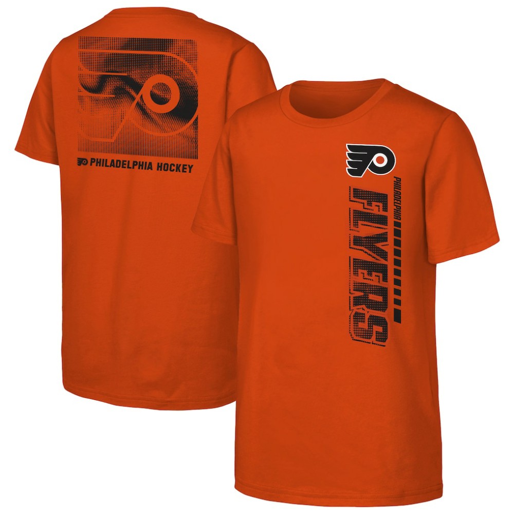 NHL Philadelphia Flyers Youth Atmosphere T-Shirt - Orange
