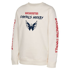 NHL Washington Capitals Youth Star Power Pullover Sweatshirt - Cream