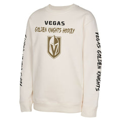 NHL Vegas Golden Knights Youth Star Power Pullover Sweatshirt - Cream