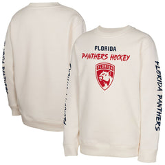 NHL Florida Panthers Youth Star Power Pullover Sweatshirt - Cream