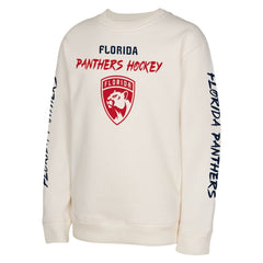 NHL Florida Panthers Youth Star Power Pullover Sweatshirt - Cream