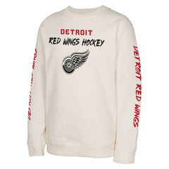 NHL Detroit Red Wings Youth Star Power Pullover Sweatshirt - Cream