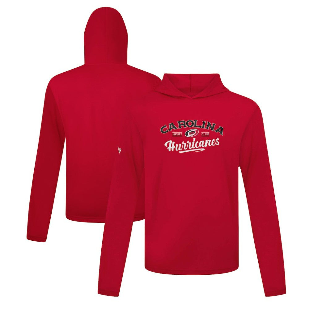 NHL Carolina Hurricanes Levelwear Anthem Ice Wall Pullover Hoodie - Red